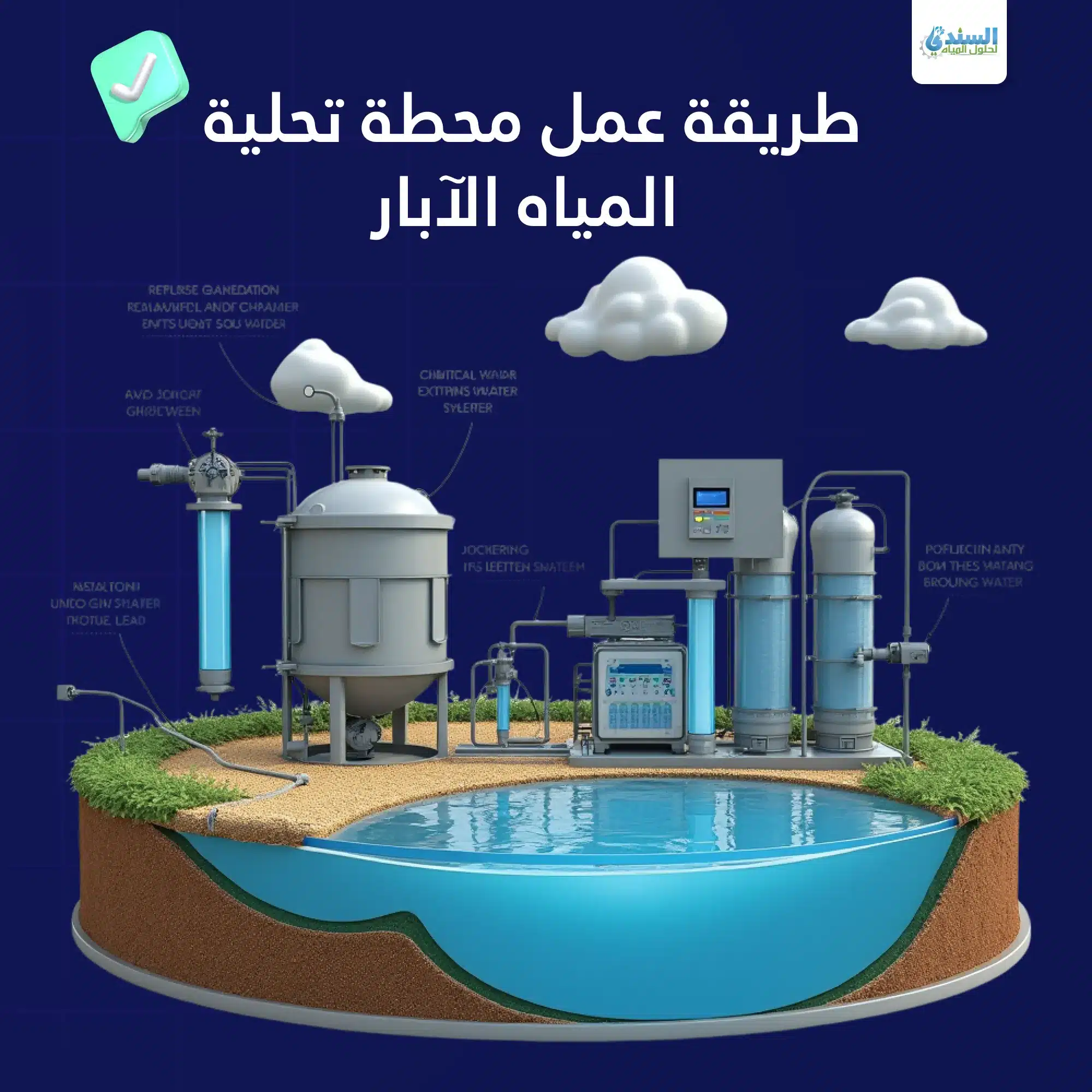جهاز تحلية مياه الآبار