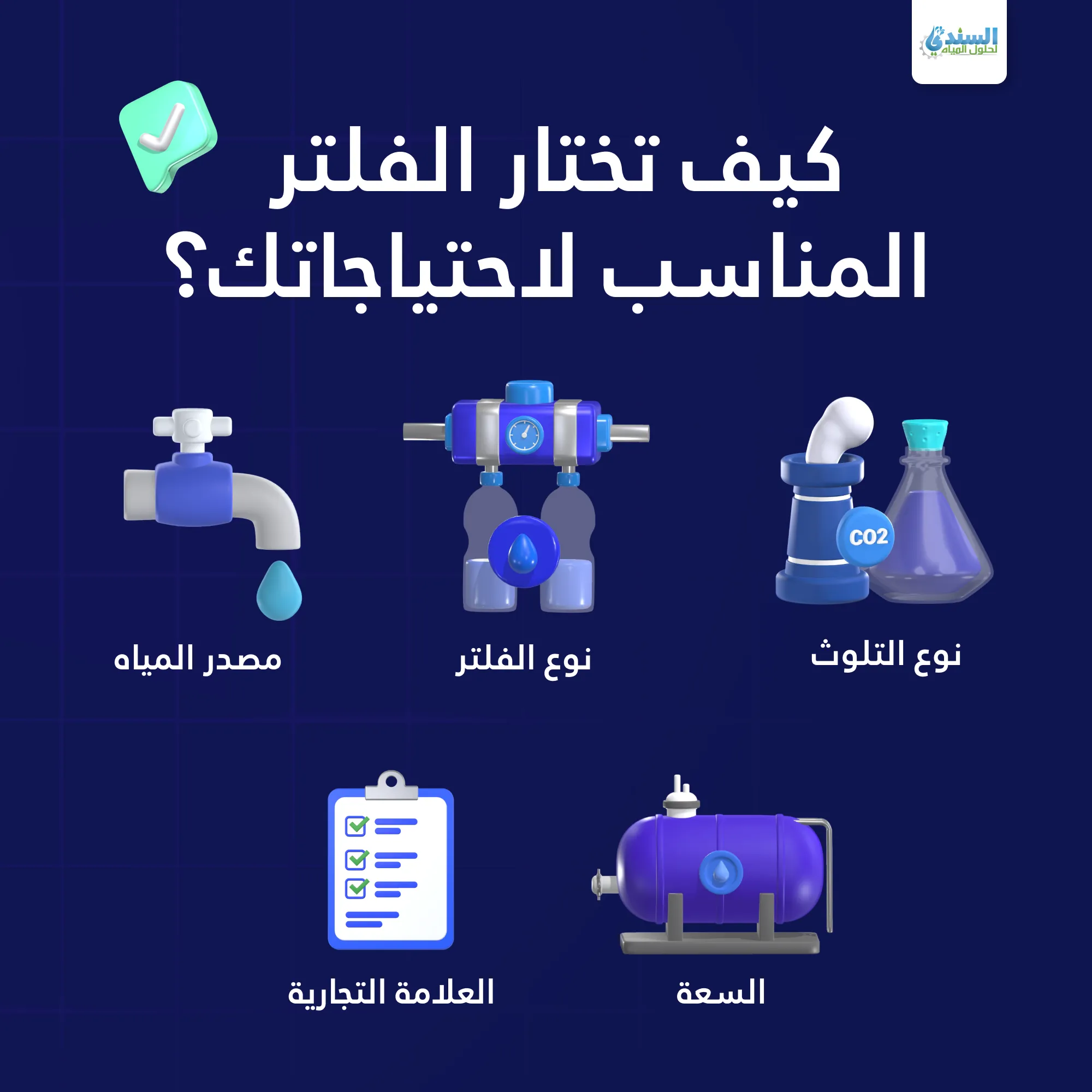 محل بيع فلاتر الماء
