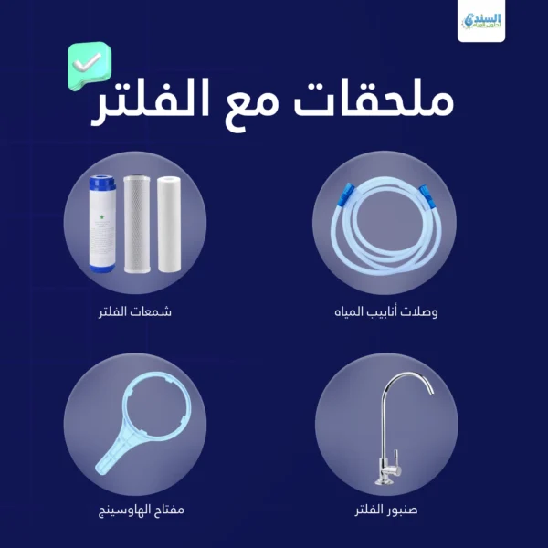 كيفية تركيب فلتر المياه بالصور