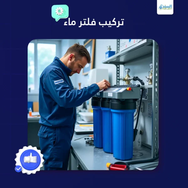 تركيب فلاتر مياه